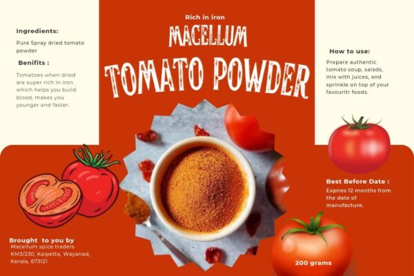Macellum Tomato Powder - Image 3